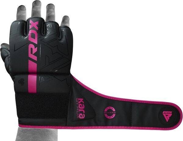 RDXGGR-F6MP-S-Grappling Gloves F6 Matte Pink-S