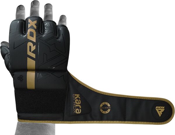 RDXGGR-F6MGL-L-Grappling Gloves F6 Matte Golden-L