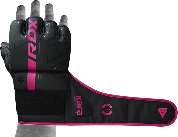 RDXGGR-F6MP-L-Grappling Gloves F6 Matte Pink-L