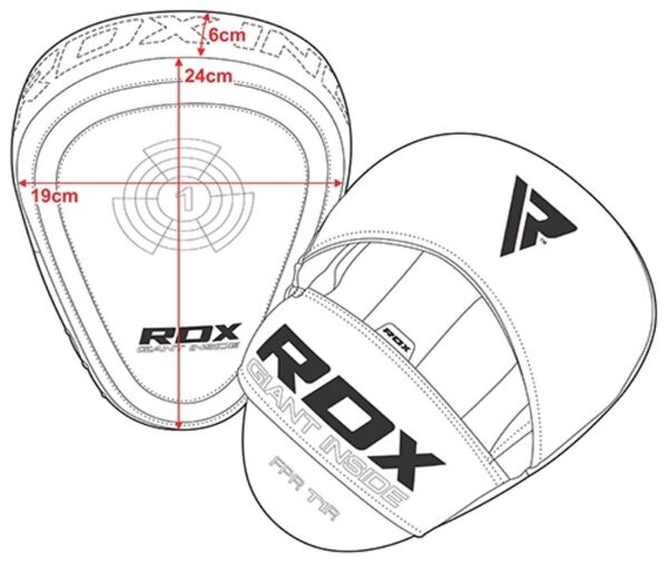 RDXFPR-T1UB-Focus Pad T1 Blue/Black