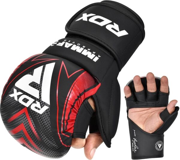 RDXGSR-IMF-1R-L-IMMAF Shooter MMA gloves