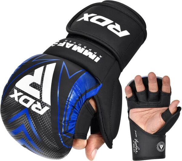 RDXGSR-IMF-1U-L-IMMAF Shooter MMA gloves