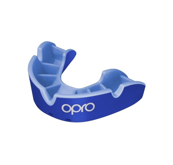 OP-102503002-OPRO Self-Fit&nbsp; Junior Silver - Dark Blue/Blue