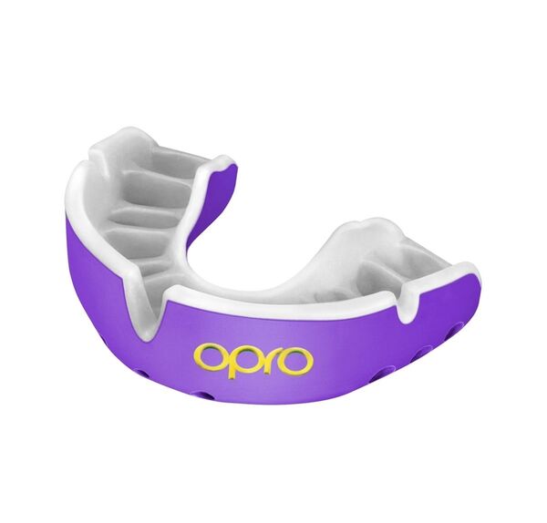 OP-102504003-OPRO Self-Fit Gold - Purple/Pearl - NEW