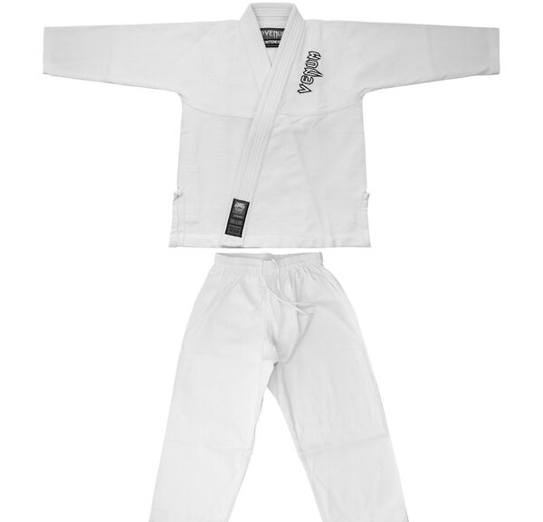 VE-03344-002-C00-Venum Contender Kids BJJ Gi (Free white belt included) - White
