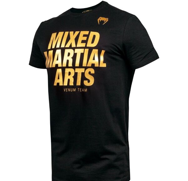 VE-03730-126-M-Venum MMA VT T-shirt - Black/Gold