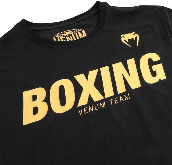 VE-03731-126-XL-Venum Boxing VT T-shirt - Black/Gold