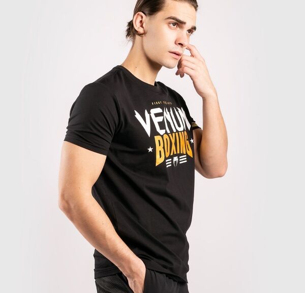 VE-03857-126-S-Venum BOXING Classic 20 T-Shirt - Black/Gold&nbsp;