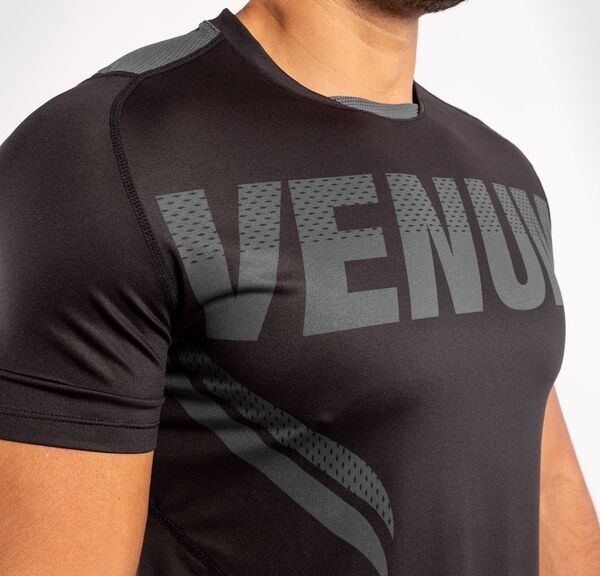 VE-04107-114-S-Venum ONE FC Impact Dry Tech T-Shirt - Black/Black