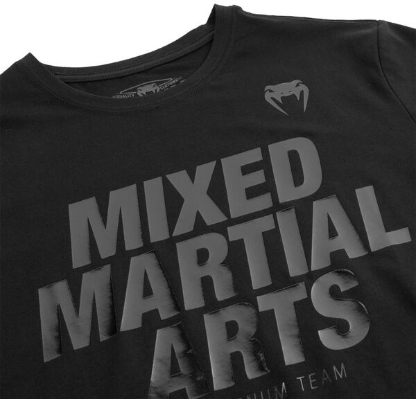 VE-03730-114-S-Venum MMA VT T-shirt - Black/Black