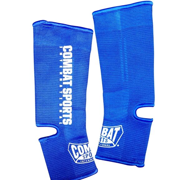 CSIASW BLUE-Combat Sports Muay Thai MMA Ankle Support Wraps