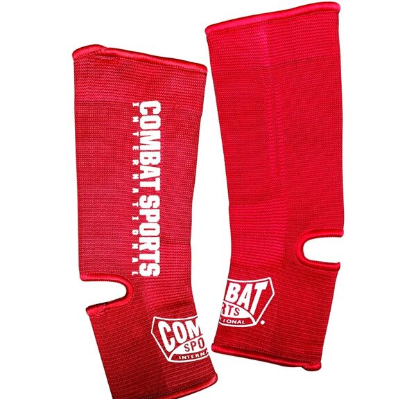 CSIASW RED-Combat Sports Muay Thai MMA Ankle Support Wraps