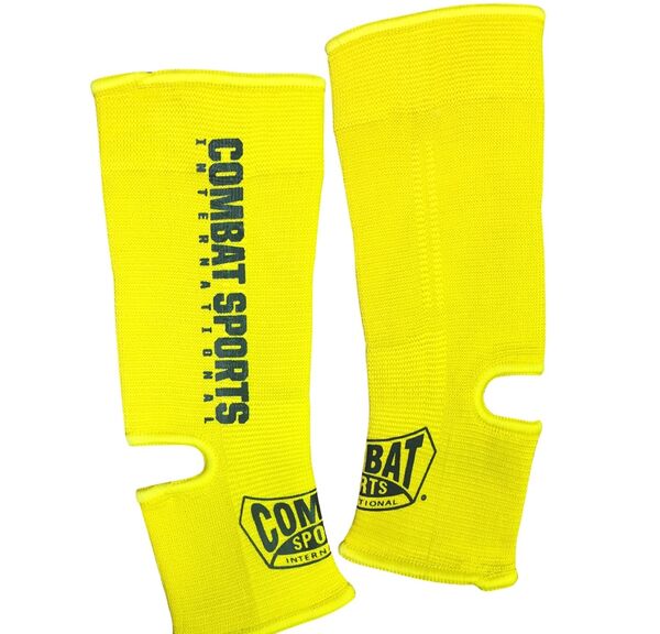 CSIASW YELLOW-Combat Sports Muay Thai MMA Ankle Support Wraps