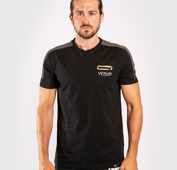 VE-03757-109-M-Venum Cargo T-shirt - Black/Grey