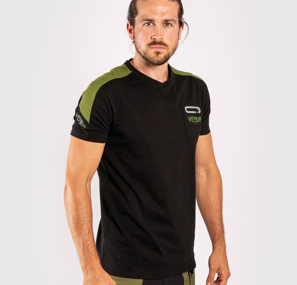 VE-03757-539-S-Venum Cargo T-shirt - Black/Green