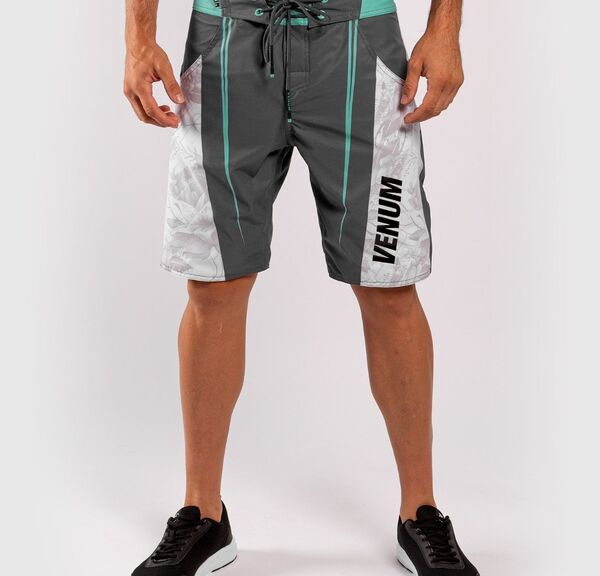 VE-03701-541-M-Venum Aero 2.0 Boardshorts - Grey/Cyan