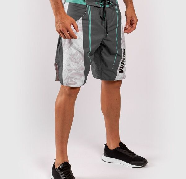 VE-03701-541-M-Venum Aero 2.0 Boardshorts - Grey/Cyan