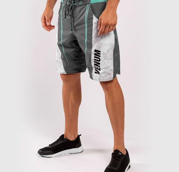 VE-03701-541-M-Venum Aero 2.0 Boardshorts - Grey/Cyan