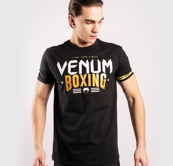 VE-03857-126-M-Venum BOXING Classic 20 T-Shirt - Black/Gold&nbsp;