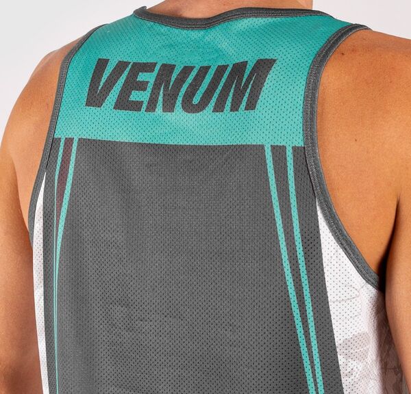 VE-03703-541-S-Venum Aero 2.0 Tank Top - Grey/Cyan