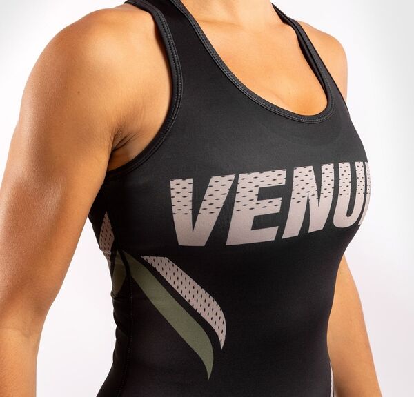 VE-04121-539-M-Venum ONE FC Impact Tank Top&nbsp; - for women - Black/Khaki