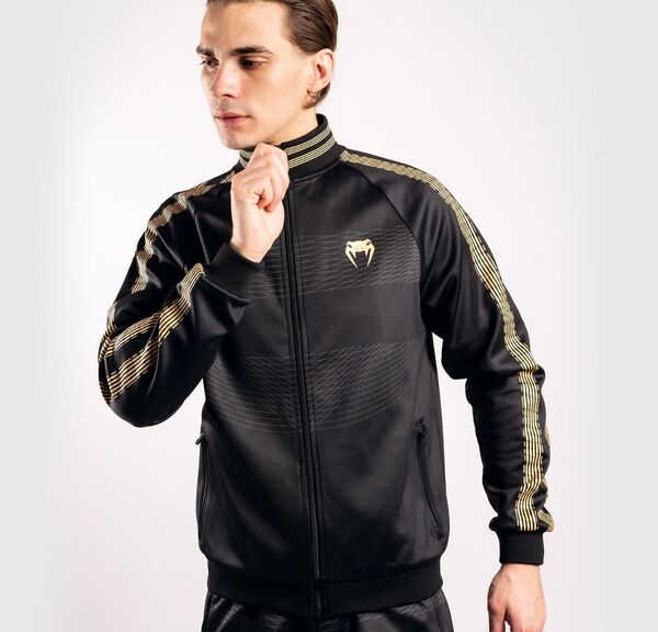 VE-03520-126-S-&quot;&quot;&quot;Venum &quot;&quot;&quot;&quot;Club 182&quot;&quot;&quot;&quot; Track Jackets - Black/Gold &quot;&quot;&quot;