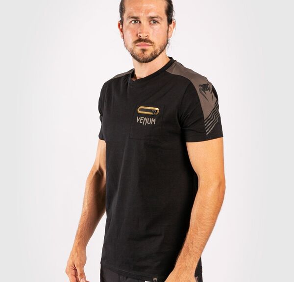 VE-03757-109-M-Venum Cargo T-shirt - Black/Grey