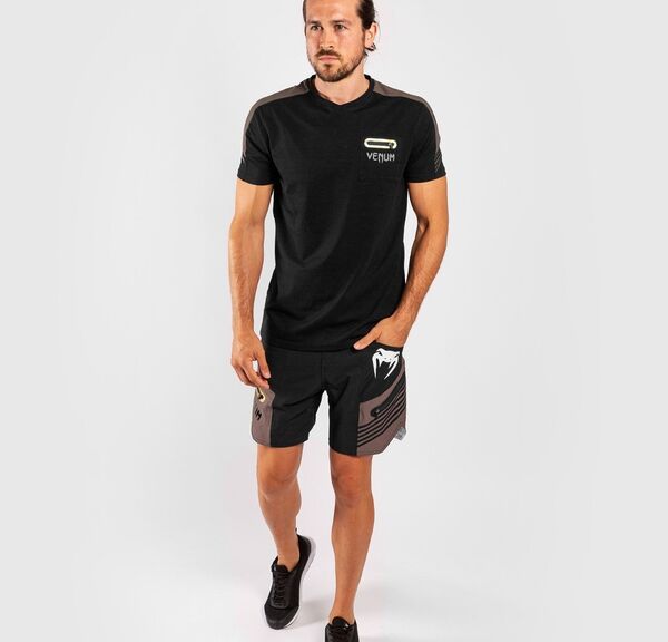 VE-03757-109-M-Venum Cargo T-shirt - Black/Grey