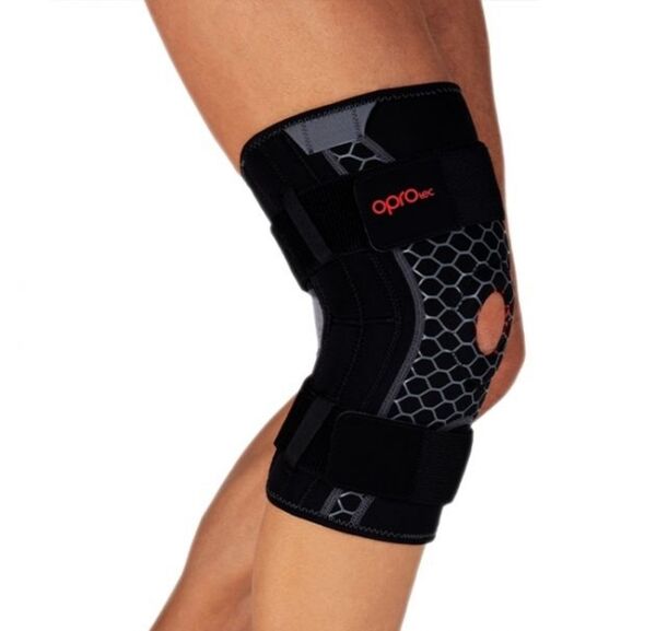 OPTEC5731-MD-OproTec Knee Sleeve with Stabilizer-Medium