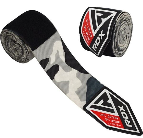 RDXHWX-RCPLUS-Hand Wraps Camo Gray Plus