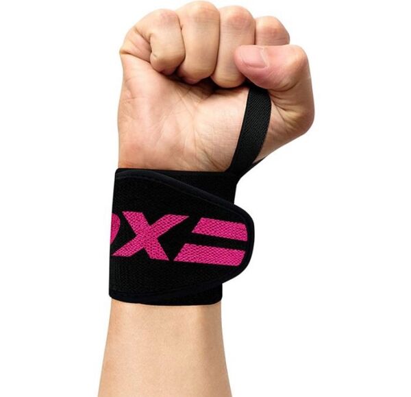 RDXWAH-W2P-Gym Wrist Wrap Pink Pro