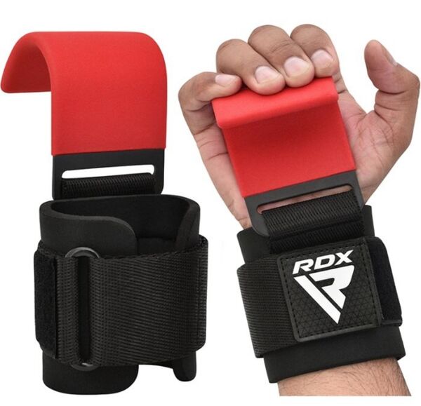 RDXWAN-W5R+-Gym Hook Strap Red Plus