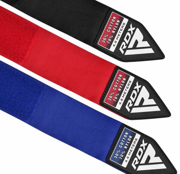 RDXHWC-RBUPLUS-Hand Wraps Combine Red, Black, Blue Plus