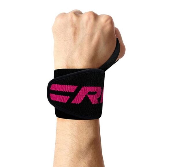 RDXWAH-W2P-Gym Wrist Wrap Pink Pro