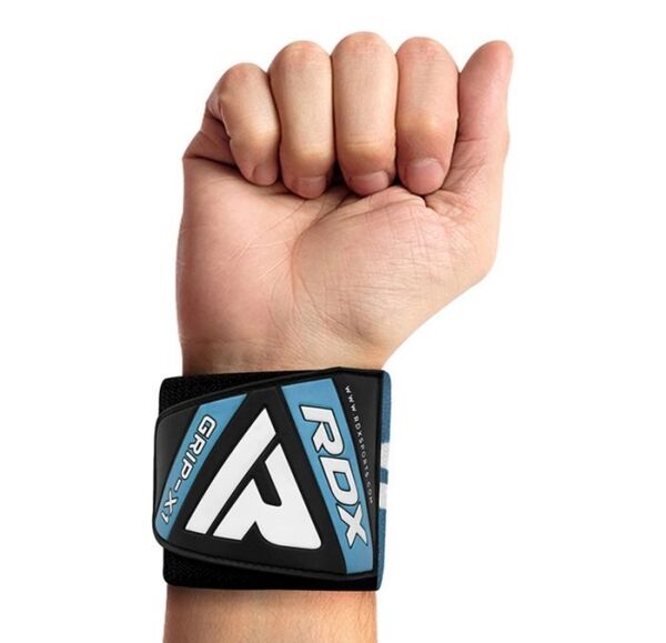 RDXWAH-W4SU-M-&quot;Gym Wrist Wrap W4S Sky Blue 24&quot;&quot;&quot;&quot;-M&quot;