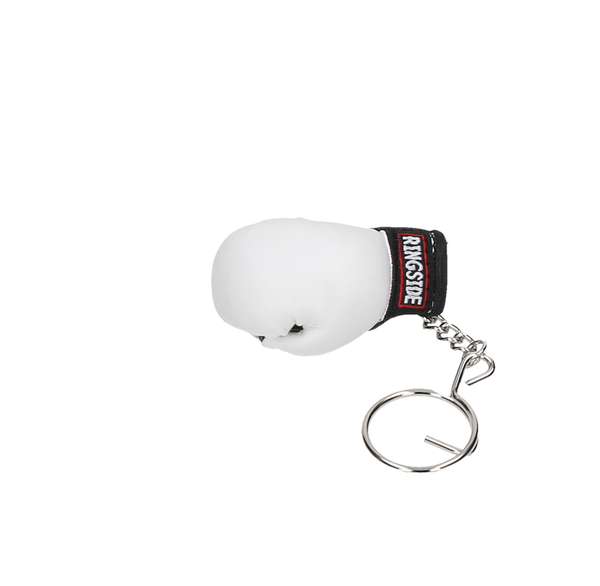 RSBGKR-W-Boxing Gloves Keychain White