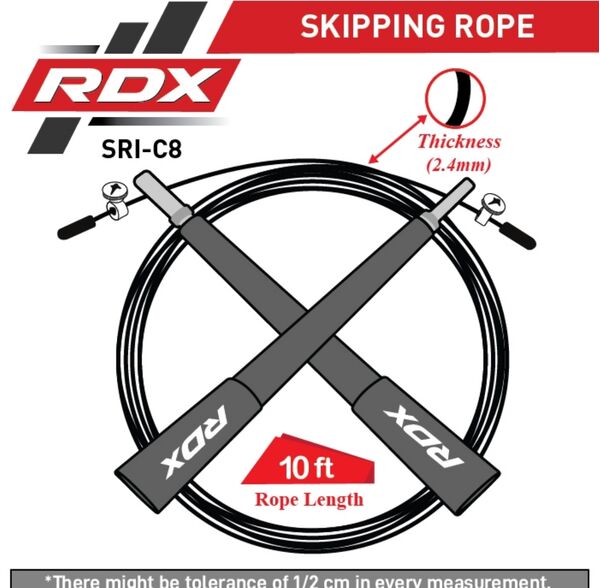 RDXSRI-C8G-Skipping Rope C8