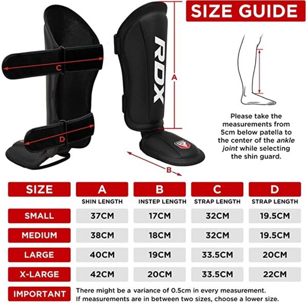 RDXSGR-T1RW-L-RDX Shin Instep Foam Molded King