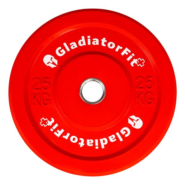 GL-7649990879604-Olympic color disc with rubber coating &#216; 51mm | 25 KG