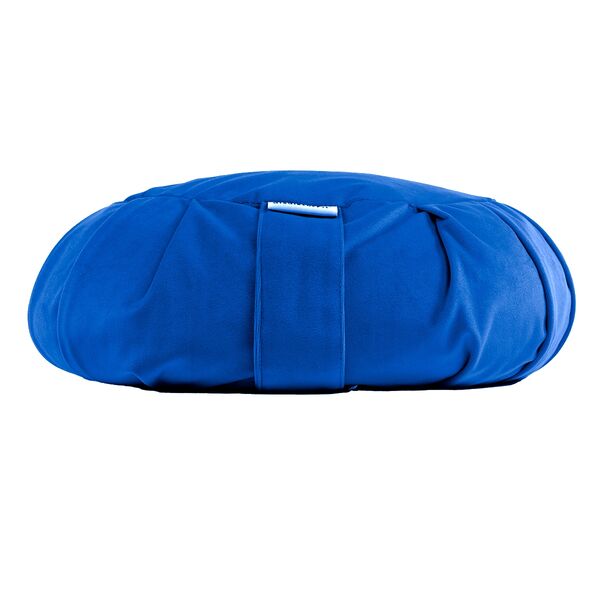 GL-7640344751560-Zafu Zen metidation cushion in cotton &#216; 35cm |&nbsp; Blue