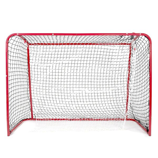GL-7640344750839-Steel unihockey floorball goal 160x115x60cm