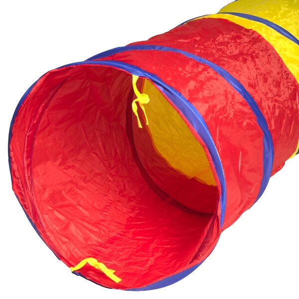 GL-7640344754479-Play tunnel for children 180cm in fabric &#216; 60cm