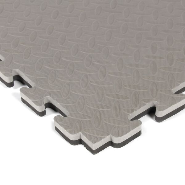 GL-7640344754578-Foam tatami puzzle floor 100x100x2cm two-tone (set of 5)