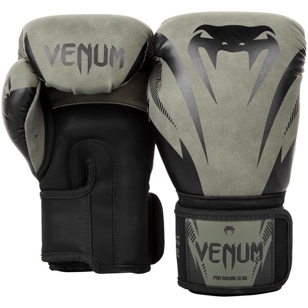 VE-03284-200-14-Venum Impact Boxing Gloves - Khaki/Black