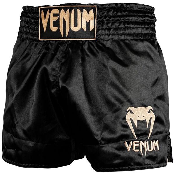 VE-03813-126-S-Venum Muay Thai Shorts Classic - Black/Gold