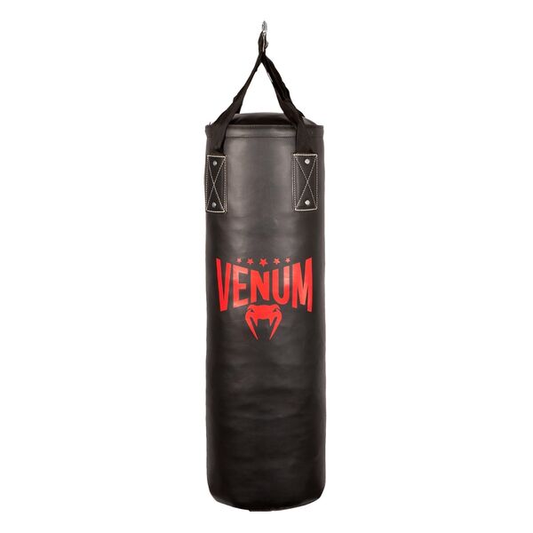 VE-04182-100-Venum Origins Punching Bag - BlackRed (ceiling mount included)