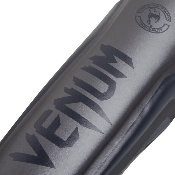 VE-1394-432-M-Venum Elite Standup Shinguards&nbsp; - Grey/Grey