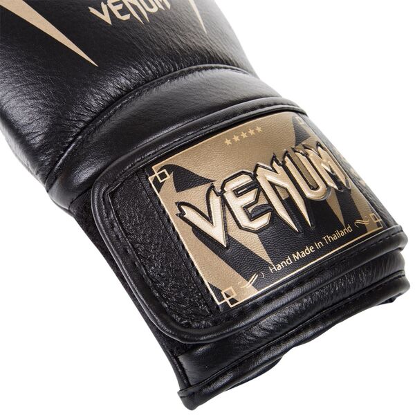VE-2055-10-BK-G-Venum Giant 3.0 Boxing Gloves-Black-Gold