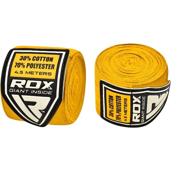 RDXHWX-RY-Hand Wraps Yellow Plus