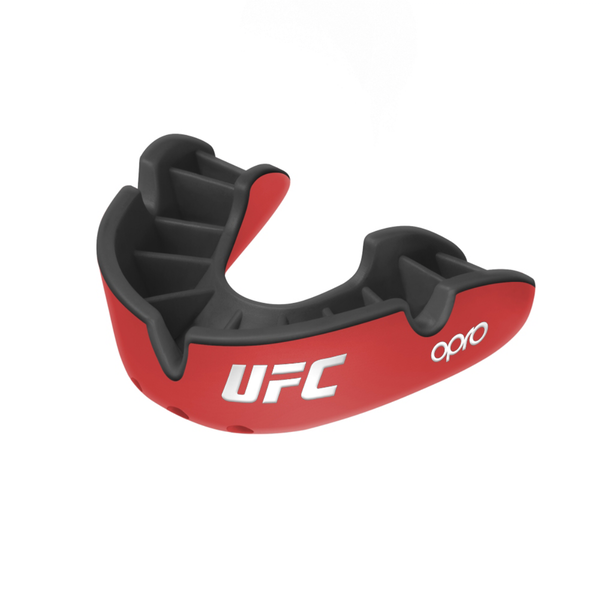 OP-002259001-OPRO Self-Fit UFC&nbsp; Silver - Red/Black